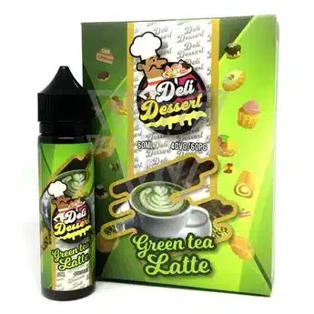 Green Tea Lathe By Deli Dessert 100ml 3mg
