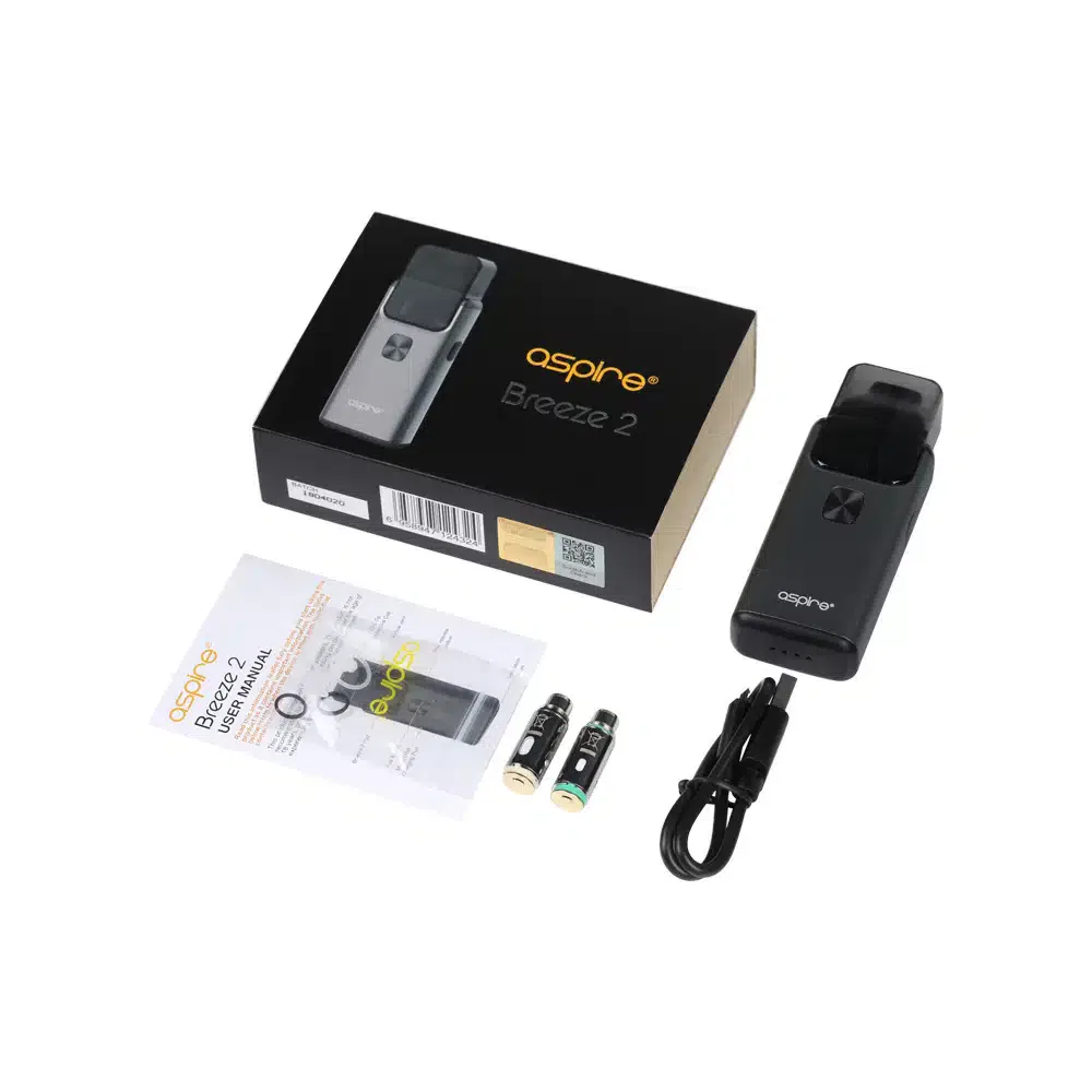 ⁦Aspire Breeze 2 AIO Starter Kit- 2/3ml & 1000mah⁩ - الصورة ⁦11⁩