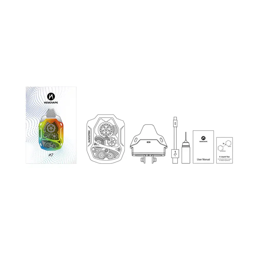 ⁦COMBO 1 Nemovape N7 Pod System Starter Kit⁩ - الصورة ⁦3⁩