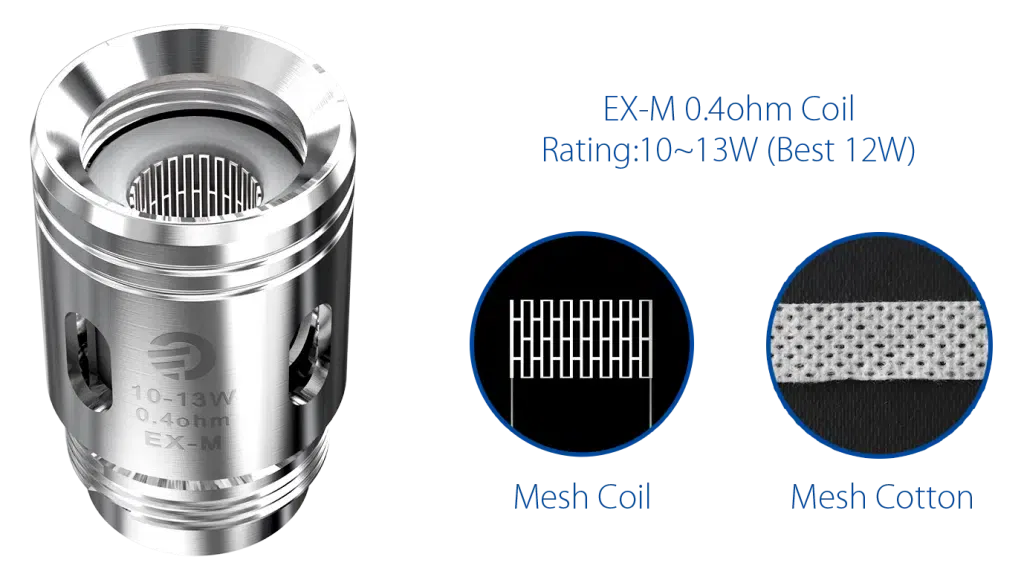 Joyetech EX-M 0.4ohm Mesh Head