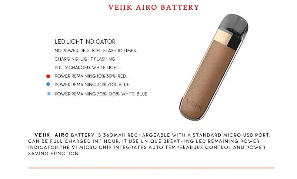 AIRO POD by VEIIK, 2ml Tank