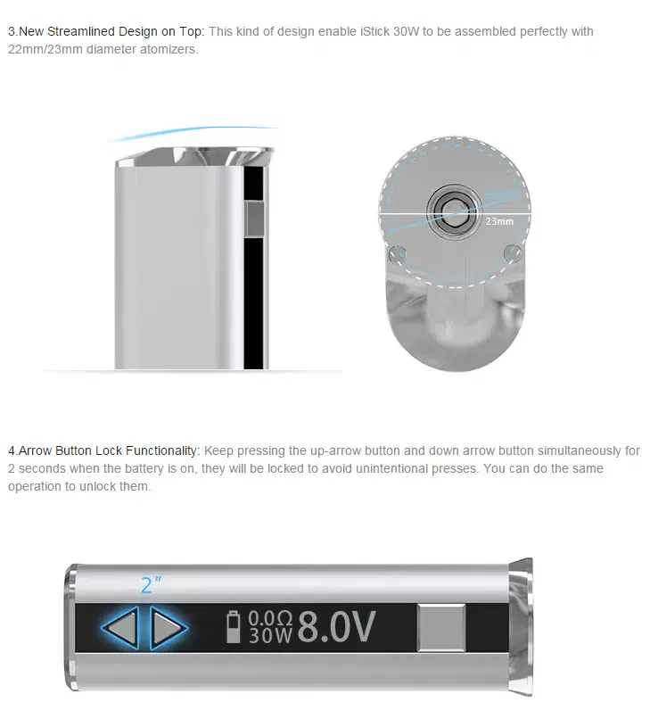 Eleaf iStick 30W Mod