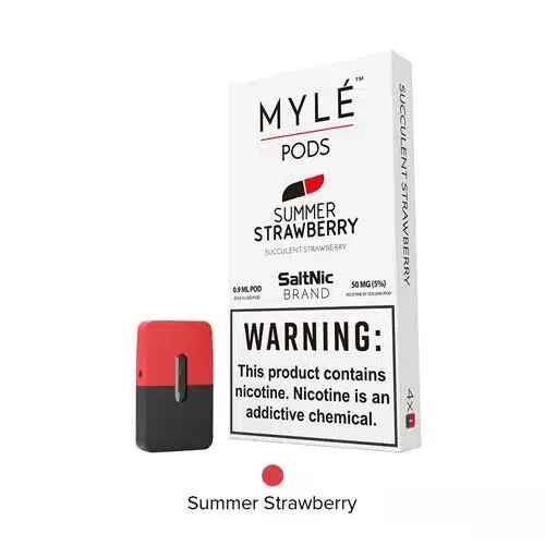 Myle Salts Pod Catridges 4pcs/pack - Image 11