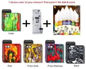 Smok MICO+Extra Pods+E Liquid special offer