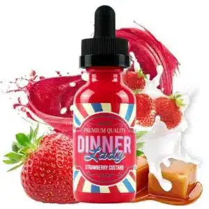Strawberry Custard By Dinner Lady
