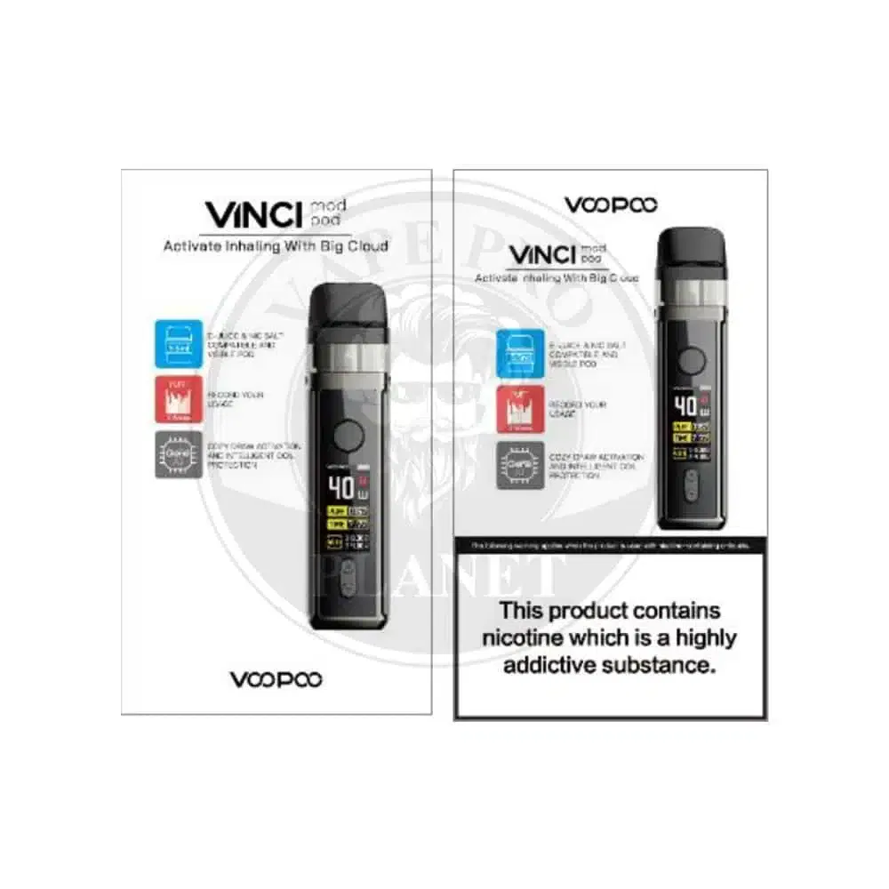 VOOPOO VINCI Pod Kit 40w 1500mah - Image 12