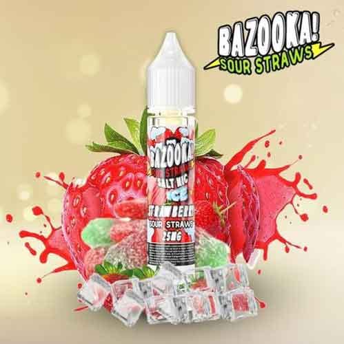 Strawberry ICE Salt Nic by Bazooka