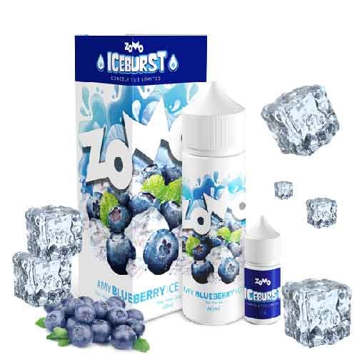 Blueberry ICE with Booster By ZOMO 60ml