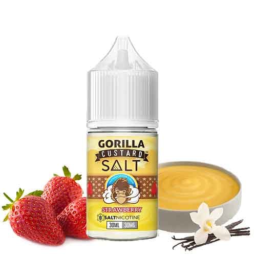 Gorilla Custard Salt - Strawberry