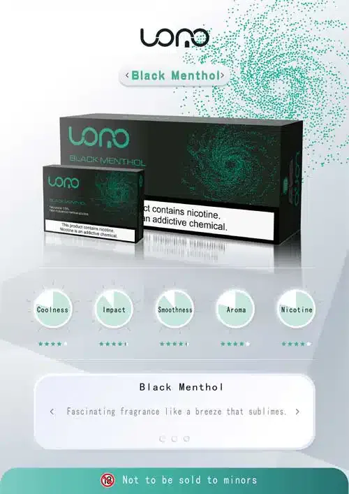 LONO Black Menthol - Heets - Image 2