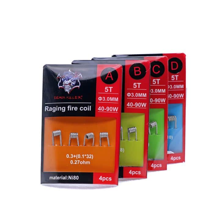 Demon Killer Raging Fire Coils